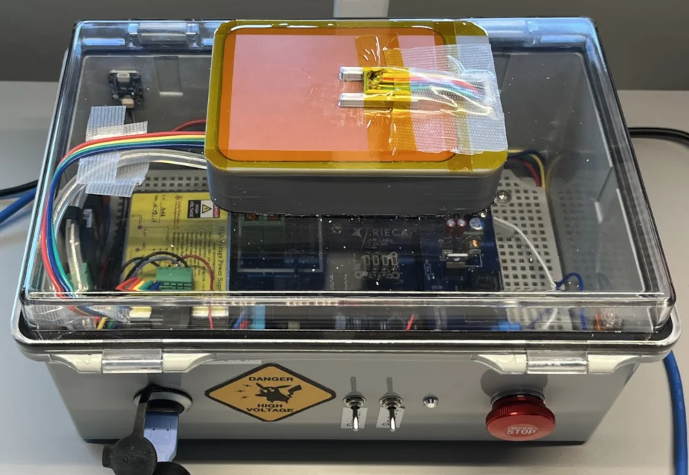 Figure 1: Ion migration test apparatus.