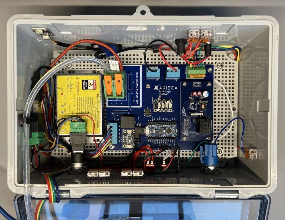 Figure 2: Internal device electronics.